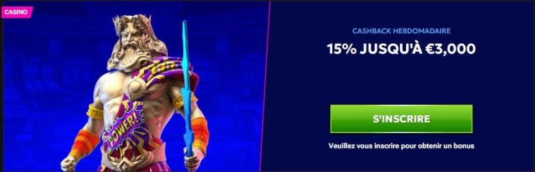 RtBet Casino cashback hebdomadaire