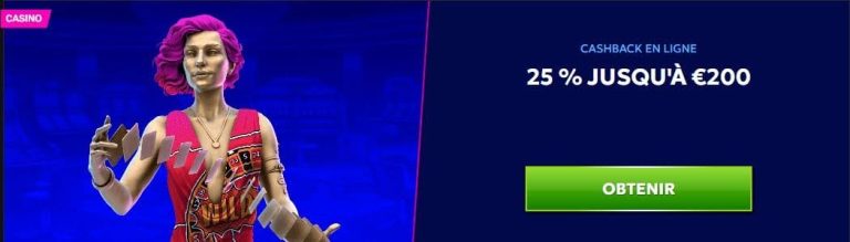 RtBet Casino cashback live