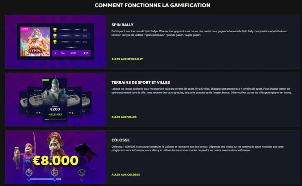 RtBet Casino gamification